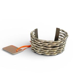 Tan Trend Elegant Silver-Toned Pulsera Metal NWT Bracelet